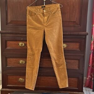 J Crew corduroys. Size 30 tall. 9” high-rise toothpick.